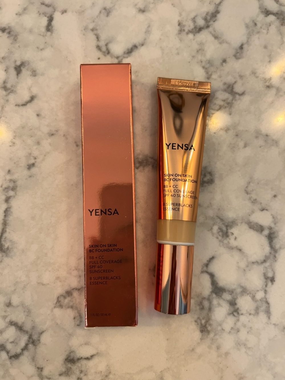 Yensa Skin On Skin BC Foundation - Medium Warm (1 FL OZ)